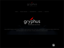 Tablet Screenshot of gryphus.art.br